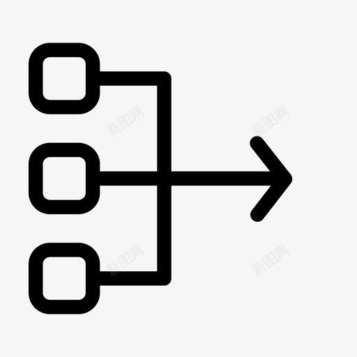 信息图表条形图业务图标svg_新图网 https://ixintu.com 业务 信息 图表 条形图 流程图 线条