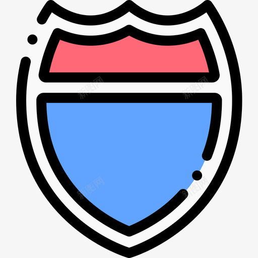 公路交通标志14线形颜色图标svg_新图网 https://ixintu.com 交通标志 公路 线形 颜色