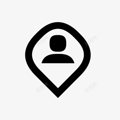 位置地图我的位置图标svg_新图网 https://ixintu.com 位置 地图 我的位置