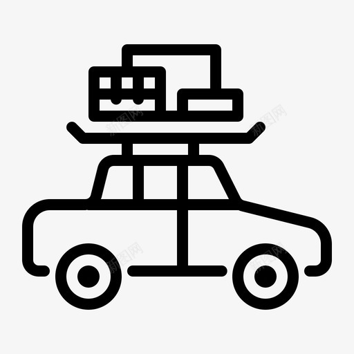 旅游度假度假暑假图标svg_新图网 https://ixintu.com 交通 度假 旅游度假 暑假