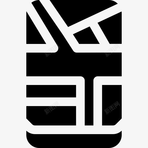 地图旅游应用程序22已填充图标svg_新图网 https://ixintu.com 地图 已填充 旅游应用程序22