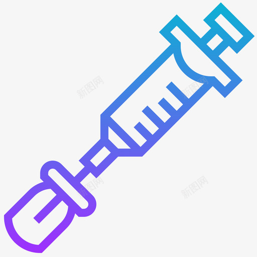 疫苗健康检查1梯度图标svg_新图网 https://ixintu.com 健康 梯度 检查 疫苗