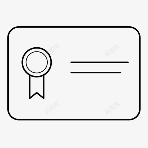 文凭学位毕业证书图标svg_新图网 https://ixintu.com 学位 文凭 毕业证书 玫瑰花结