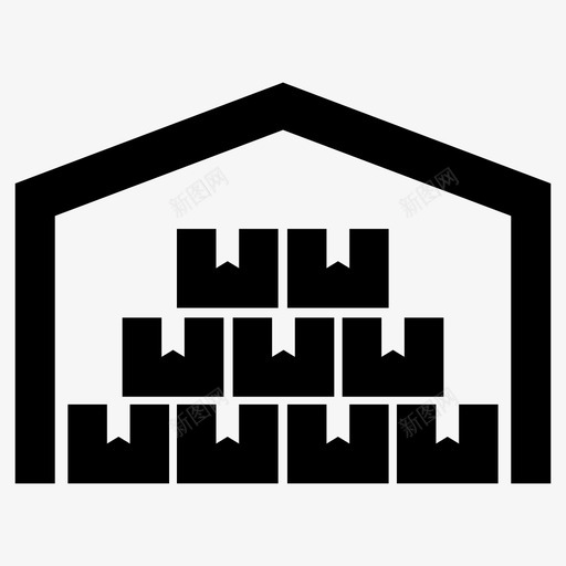 市场买家商品图标svg_新图网 https://ixintu.com 买家 卖家 商品 商店 市场 购物