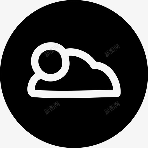 太阳云白天图标svg_新图网 https://ixintu.com 云 天气 太阳 晴天 涂鸦用户界面徽章 白天