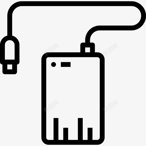 硬盘计算机配件线性图标svg_新图网 https://ixintu.com 硬盘 线性 计算机 配件