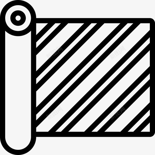 壁纸室内21线性图标svg_新图网 https://ixintu.com 壁纸 室内设计 线性