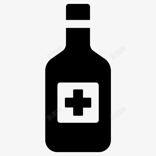 酒精防腐剂医院图标svg_新图网 https://ixintu.com 医疗 医药 医院 酒精 防腐剂