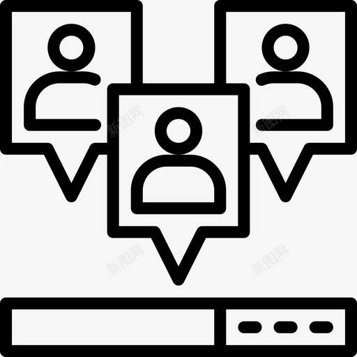 病毒搜索引擎优化和商业1线性图标svg_新图网 https://ixintu.com 搜索引擎优化和商业1 病毒 线性