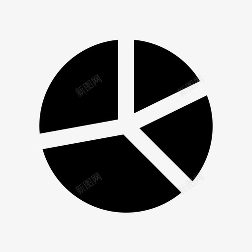 饼图分析商业图标svg_新图网 https://ixintu.com 分析 商业 游戏 金融 饼图