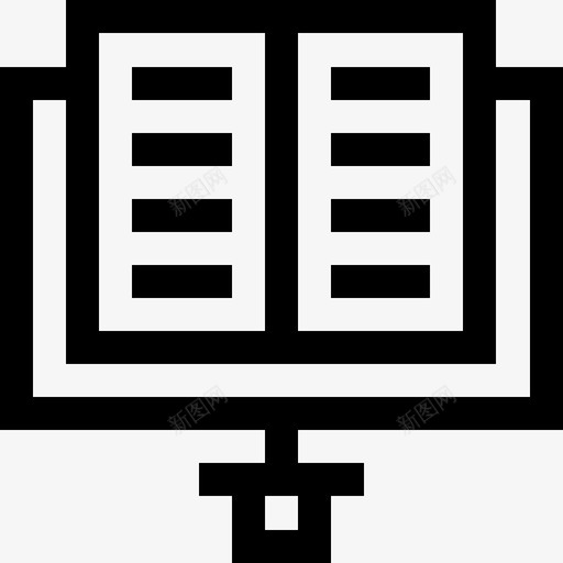 音乐台风景艺术21线性图标svg_新图网 https://ixintu.com 线性 艺术 音乐台 风景