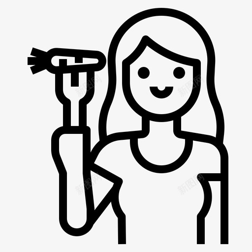 女人人与生活方式1直系图标svg_新图网 https://ixintu.com 人与 女人 生活方式 直系