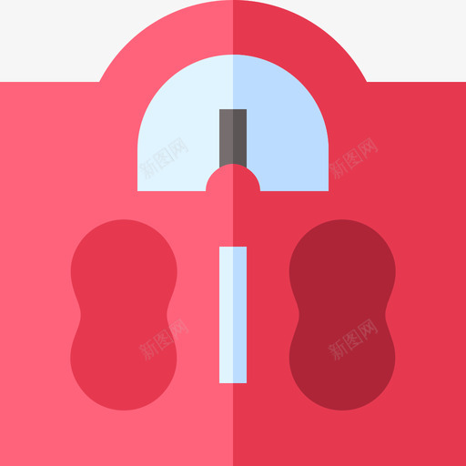 体重秤健康9扁平图标svg_新图网 https://ixintu.com 体重秤 健康9 扁平