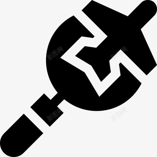 搜索航空27已填充图标svg_新图网 https://ixintu.com 填充 搜索 航空