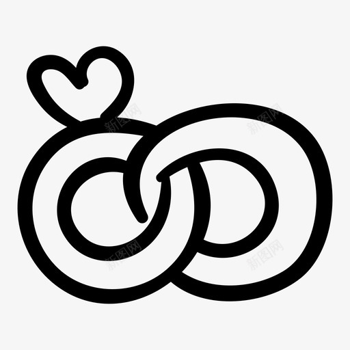 戒指庆祝钻石图标svg_新图网 https://ixintu.com 婚礼 庆祝 戒指 爱情 钻石