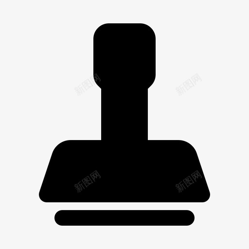 盖章批准业务图标svg_新图网 https://ixintu.com 业务 批准 游戏 盖章 财务