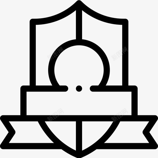 徽章高尔夫39直线型图标svg_新图网 https://ixintu.com 徽章 直线 线型 高尔夫