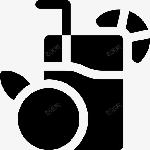 果汁夏季90加满图标svg_新图网 https://ixintu.com 加满 夏季 果汁