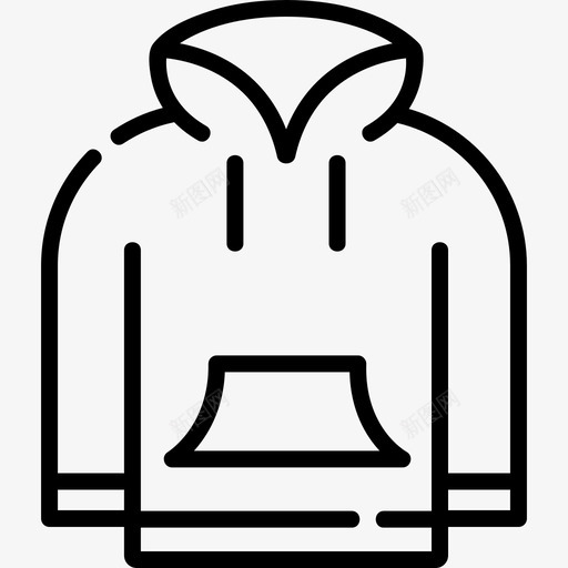 运动衫45号健身房直线型图标svg_新图网 https://ixintu.com 45号 健身房 直线 线型 运动衫