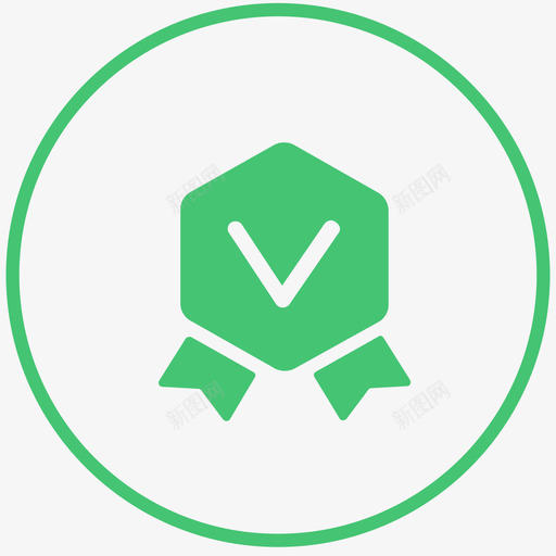 权益查询svg_新图网 https://ixintu.com 权益查询 qycx 奖章 徽章 v