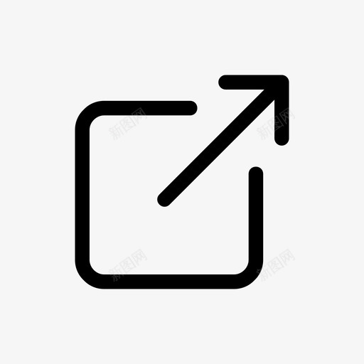 共享导出右箭头图标svg_新图网 https://ixintu.com 共享 发送 右箭头 导出 用户界面