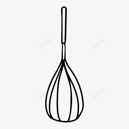 搅拌器工具厨师图标svg_新图网 https://ixintu.com 厨师 厨房用具 工具 搅拌器 面包房 面粉