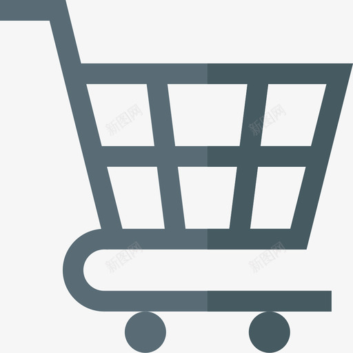 购物车在线商店2扁平图标svg_新图网 https://ixintu.com 商店 在线 扁平 购物车