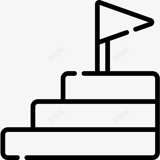 目标管理70线性图标svg_新图网 https://ixintu.com 目标 管理 线性