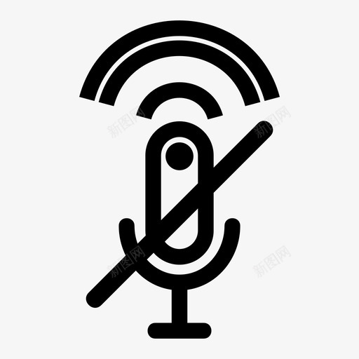 静音禁用声音图标svg_新图网 https://ixintu.com 声音 扬声器 禁用 立体声 静音 音量