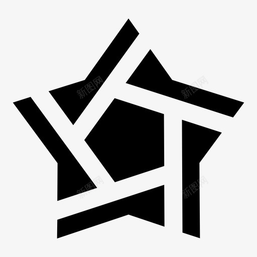 星舒利肯迷宫辐射图标svg_新图网 https://ixintu.com 利肯 旋转 星舒 辐射 迷宫