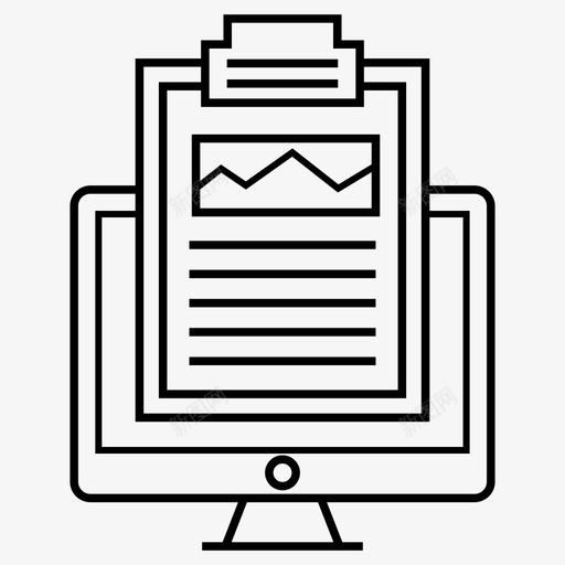 在线图形报告会计报告效率报告图标svg_新图网 https://ixintu.com 一套案例研究 会计报告 在线图形报告 效率报告 生产率分析 白皮书和商业报告线向量图标 财务报告