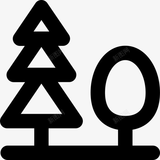公园装饰花园图标svg_新图网 https://ixintu.com 公园 公园图标 春天 绿色 花园 装饰