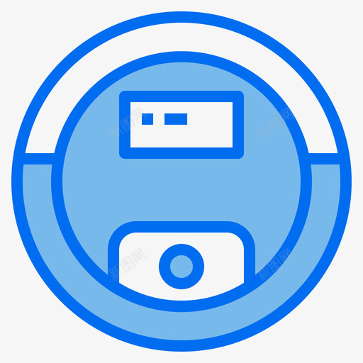 吸尘器gadget21蓝色图标svg_新图网 https://ixintu.com gadget 吸尘器 蓝色