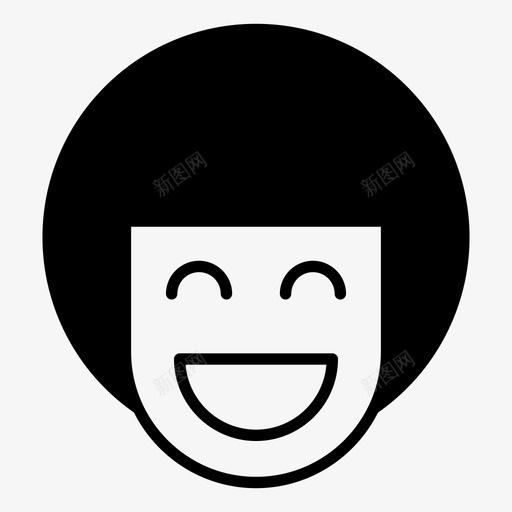 男孩化身表情图标svg_新图网 https://ixintu.com 化身 害羞 男孩 男孩表情1半 脸 表情