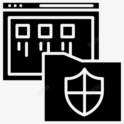 数据传输数据治理数据安全图标svg_新图网 https://ixintu.com 共享 同步 字形 安全 技术 数据 数据传输 治理 现代