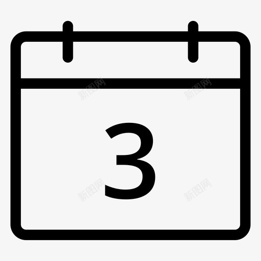 3dayssvg_新图网 https://ixintu.com 3days