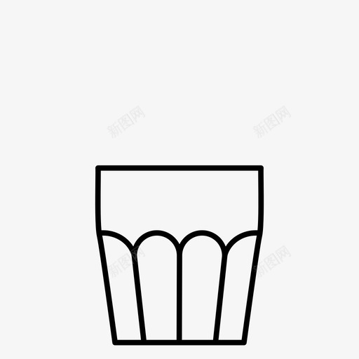 摇杯酒鸡尾酒图标svg_新图网 https://ixintu.com 威士忌 成人 摇杯 饮料 鸡尾酒