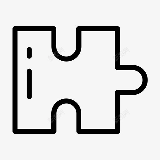 拼图块游戏谜语图标svg_新图网 https://ixintu.com 图块 在线游戏 拼图 游戏 谜语