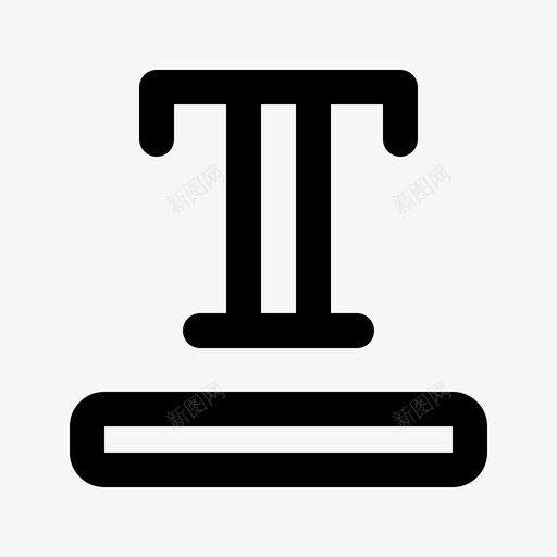 文本文本编辑1线性图标svg_新图网 https://ixintu.com 文本 线性 编辑