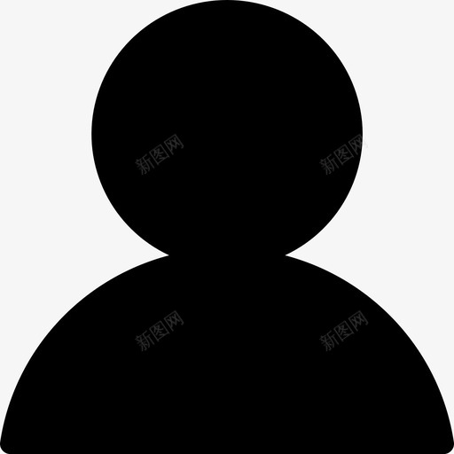 icon-账号svg_新图网 https://ixintu.com icon-账号