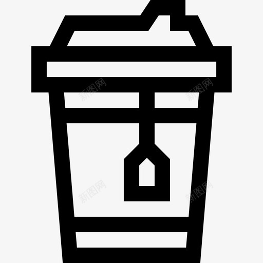 茶外卖31直系图标svg_新图网 https://ixintu.com 外卖 直系