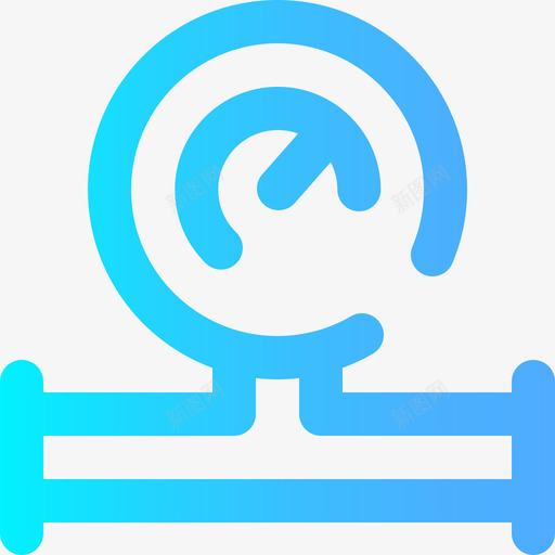水表管道工21坡度图标svg_新图网 https://ixintu.com 坡度 水表 管道工