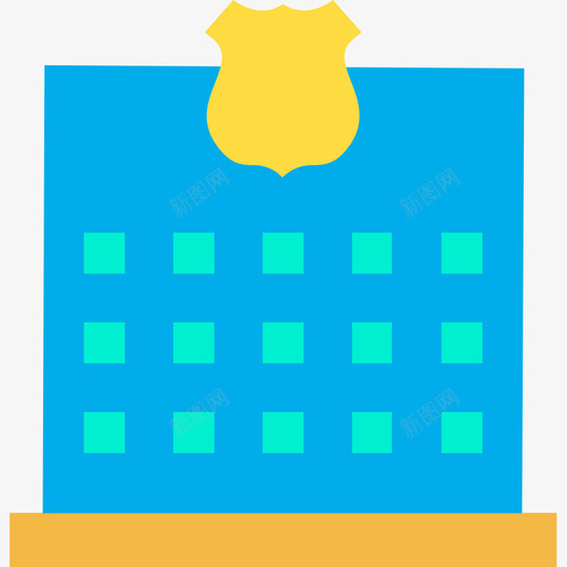 警察局22号警局公寓图标svg_新图网 https://ixintu.com 22号 公寓 警察局 警局