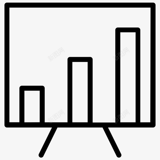 平面展示条形图图表图标svg_新图网 https://ixintu.com 商务和金融办公室 图表 平面展示 条形图
