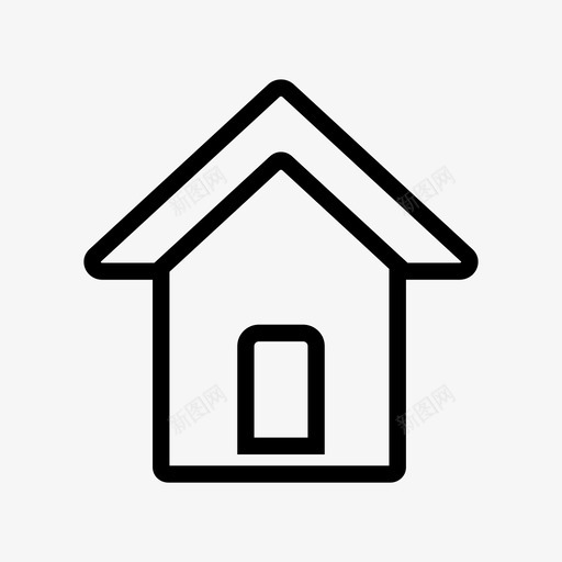 家建筑师建筑图标svg_新图网 https://ixintu.com 工作 建筑 建筑师