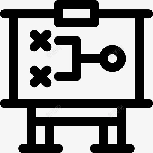 战略曲棍球26直线图标svg_新图网 https://ixintu.com 战略 曲棍球 直线