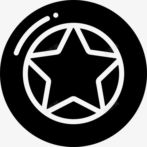 别针独立日8填充图标svg_新图网 https://ixintu.com 别针 填充 独立日