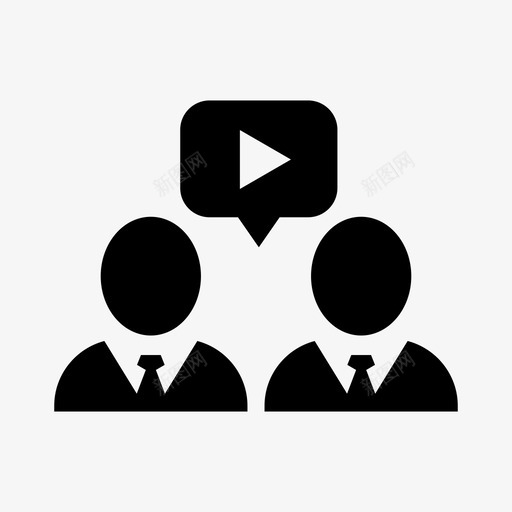 实时聊天通信消息图标svg_新图网 https://ixintu.com 实时 消息 网络 聊天 通信 通话