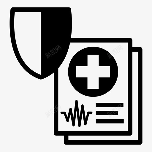 ehr安全电子健康记录健康信息图标svg_新图网 https://ixintu.com ehr hipaa 信息 健康 安全 电子 管理咨询 记录 隐私