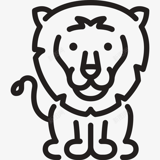 lionsvg_新图网 https://ixintu.com lion